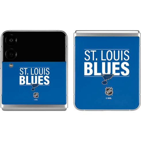 NHL St. Louis Blues Lineup Galaxy Z Flip4 5G Skin